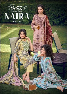 BELLIZA | NAIRA VOL-154 | Premium Designer Cotton Collection | RD Fashion Surat