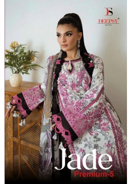 DEEPSY SUITS | JADE PREMIUM-5 | Pakistani Lawn Embroidered Suit | RD Fashion Surat