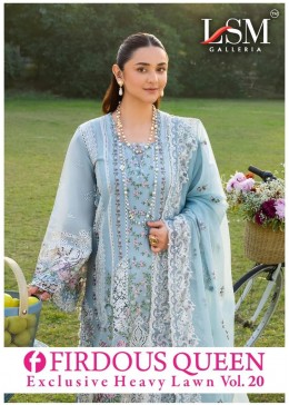 LSM FIRDOUS QUEEN | VOL 20 | Exclusive Heavy Lawn Readymade Suit | RD Fashion Surat