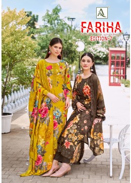 ALOK SUIT | FARIHA-7 | Premium Maslin Designer Suit | RD Fashion Surat