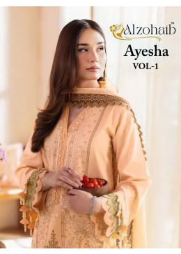 ALZOHAIB | AYESHA VOL 1 | Pure Cotton Heavy Patch Work Suit | RD Fashion Surat