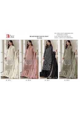 BILQIS | B-285 | Chiffon Heavy Embroidered Palazzo Suit | RD Fashion Surat