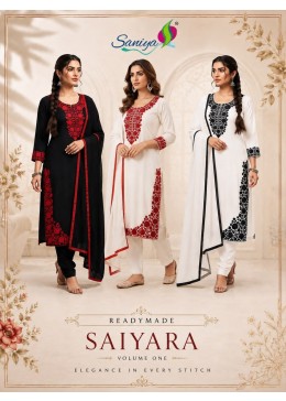 SANIYA TRENDZ | SAIYARA VOL-1 | Design 1502 | Fox Georgette Embroidered Palazzo Set | RD Fashion Surat