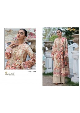 MARIAMARIA B 0385 | Luxury Cotton Printed Embroidered Suit | Hazzel Prints B 0385 | Luxury Cotton Printed Embroidered Suit | Hazzel Prints