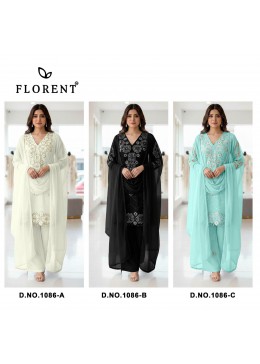 FLORENT Premium Designer Georgette Suit Set