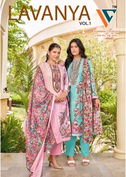 Vandana Creation Lavanya Vol 1 Cotton Dress Material