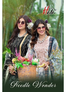 Hala | Needle Wonder | Lawn Cotton | Embroidered Collection