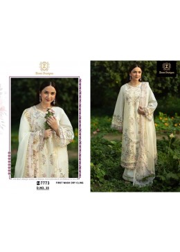 Ziaaz | Heavy Cambric Cotton | Semi-Stitched Collection