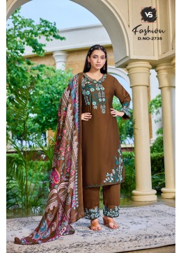 Reyon Satin | Heavy Embroidery | Ready to Dispatch