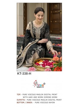 KT-338 | Digital Print & Hand Work Collection