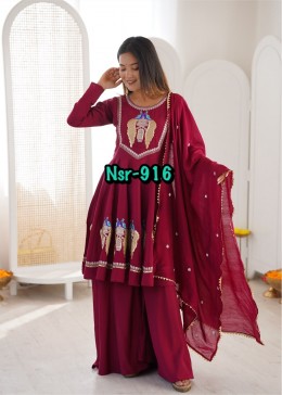 NSR-916 | Real Mirror Designer Anarkali Collection