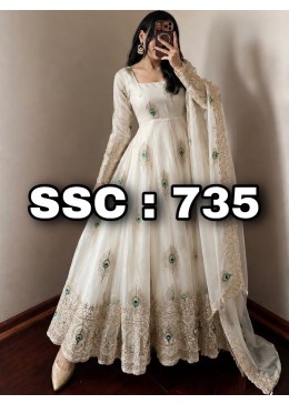 SSC-735 | Designer Party Wear Gown Collection