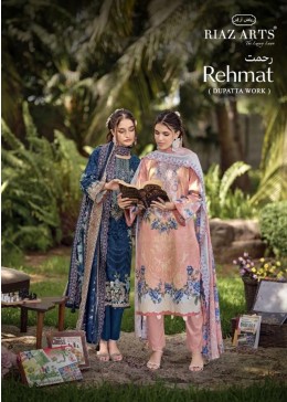 RIAZ ARTS REHMAT | Lawn Cotton Cambric Embroidered Suit