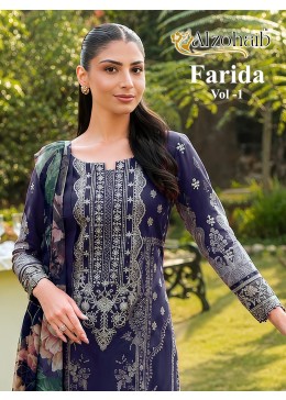 ALZOHAIB Farida Vol-1 | Pakistani Cotton Suit