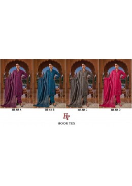 Hoor Tex HF-815 A to D | Pakistani Viscose Suit