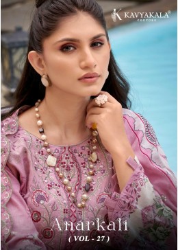 KAVYA KALA ANARKALI Vol-27 | Lawn Cotton Suit