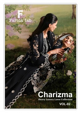 FARIDA FAB CHARIZMA Vol-2 | Pure Cotton Suit