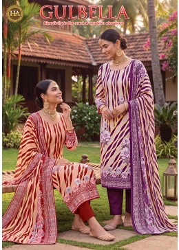HARSHIT GULBELA | Pure Cambric Designer Print Suit