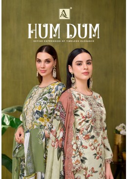 ALOK SUIT HUM DUM | Pure Cambric Cotton Suit