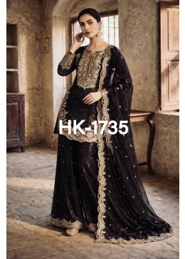 HK-1735 | Pure GMY Silk Apple Cut Designer Collection
