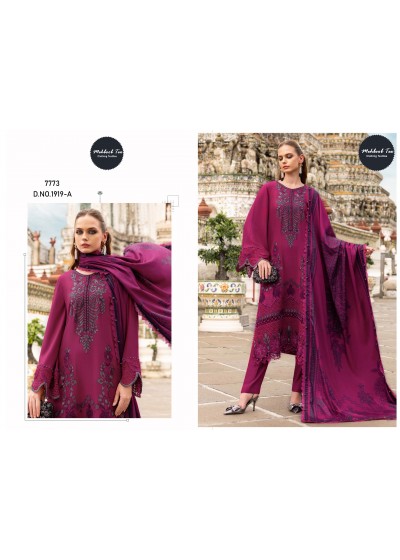 D NO :- 1919 MARIA B EXCLUSIVE COLLECTION VOL-14 MEHBOOB TEX