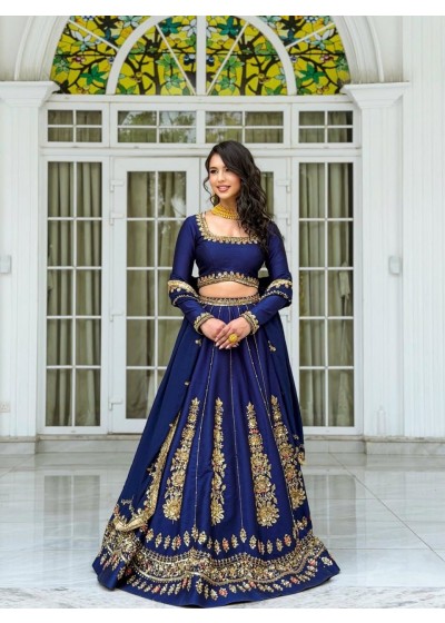 QRC - 405 PARTY AND WEDDING LEHENGA COLLECTION 