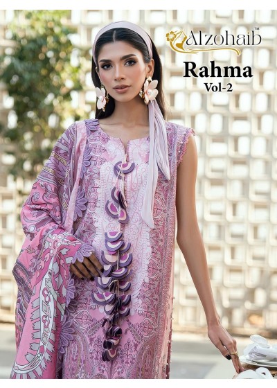 RAHMA VOL :- 2 - AZ- 1559-1560-1604-1605 - COTTON PATCH WORK SUIT BY PAKISTANI COLLECTION 