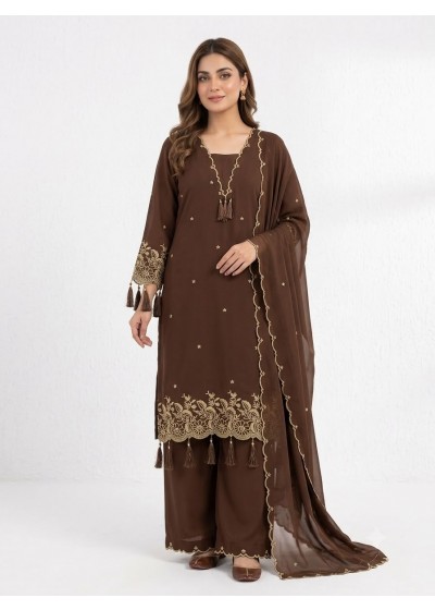 BE - 481 - PURE HEAVY REYON EMBROIDERY WORK BY LATKAN WORK WITH PAKISTANI READYMADE DRESS COLLECTION 
