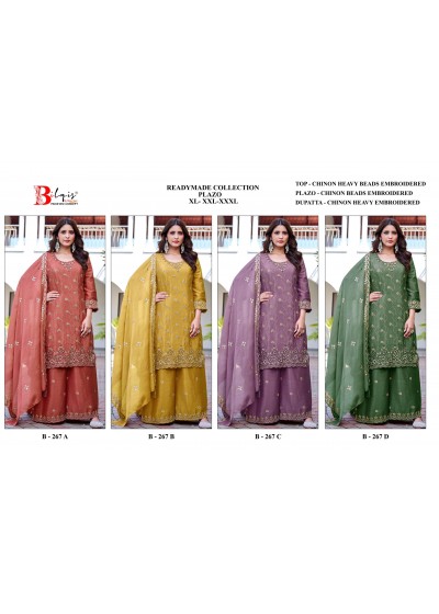 BILQIS | B-267 A TO D | Ready Made Plazo Collection | RD Fashion Surat
