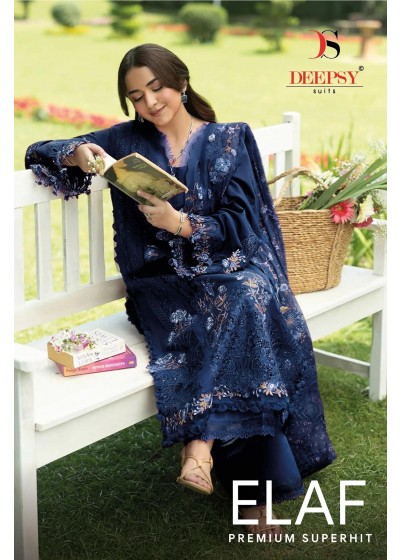DEEPSY SUITS | ELAF PREMIUM SUPER HIT | Luxury Lawn Cotton Embroidered Suit | RD Fashion Surat