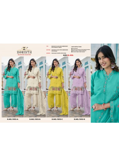 ZORISTA Pakistani Concept Ready-Made Suit