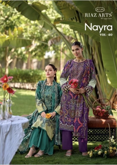 RIAZ ARTS | NAYRA VOL. 40 | THE LUXURY LAWN | Premium Collection