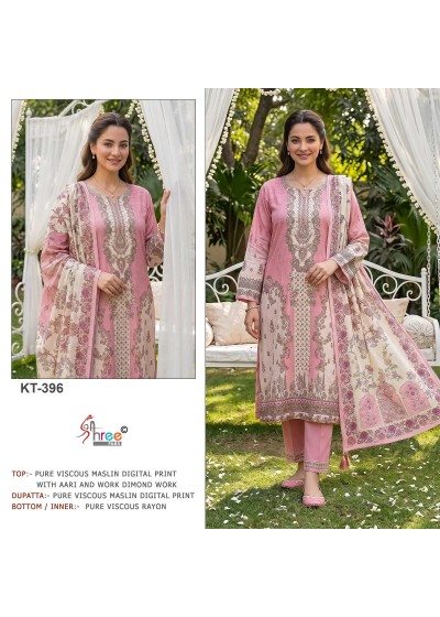 Shree Fab Surat Viscose Maslin Designer Suit