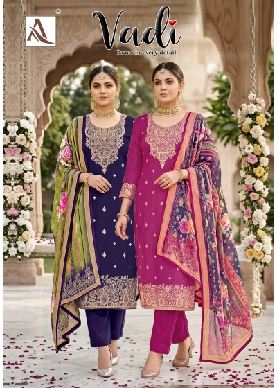 ALOK SUIT Vadi Premium Jacquard Designer Suit
