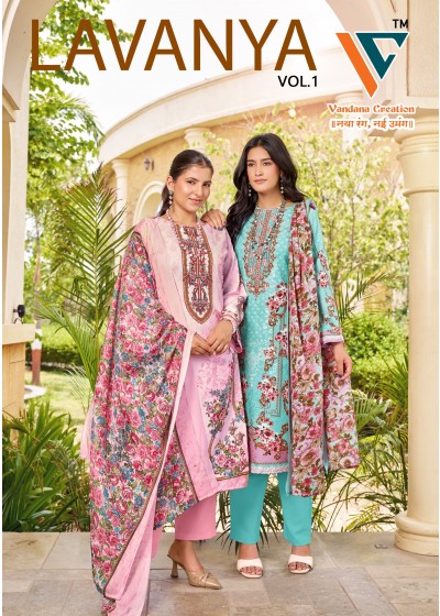 Vandana Creation Lavanya Vol 1 Cotton Dress Material