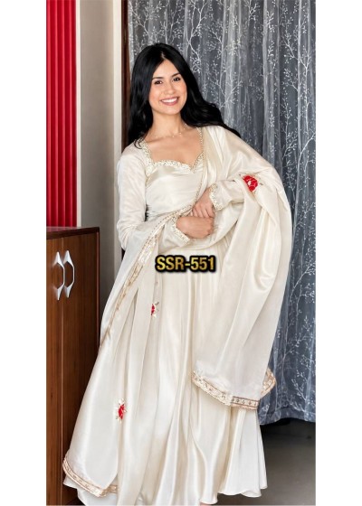 SSR-551 | Premium Quality | Designer Gown Set | Ready to Wear