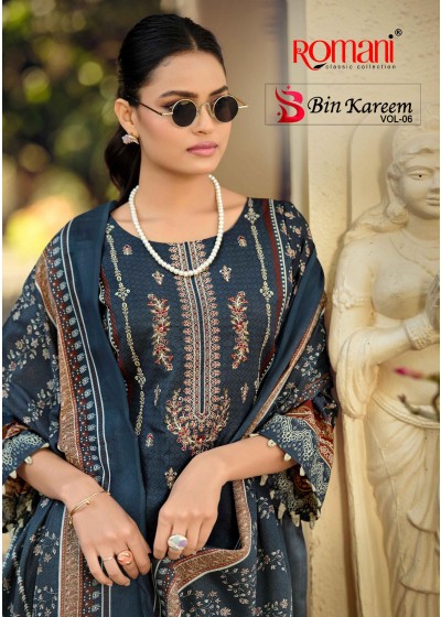 Romani | Bin Kareem Vol-6 | Premium Cotton | Festive Collection