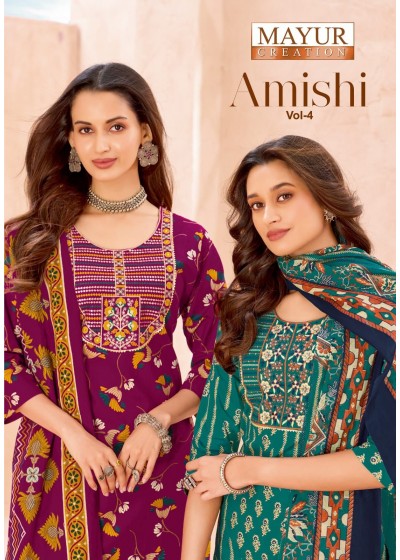 Mayur Creation | Amishi Vol-4 | Pure Cotton | Ready-to-Wear