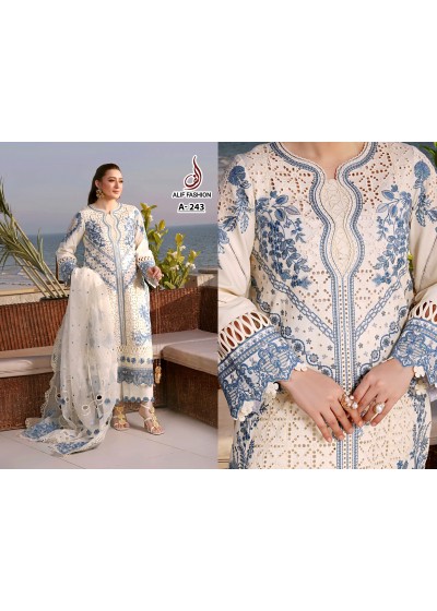 Alif Fashion | A-243 | Pakistani Concept | Heavy Embroidery