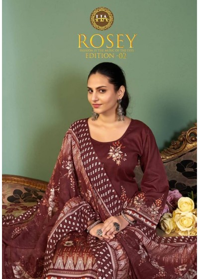 ROSEY-2 | Designer Print & Hand Work Collection