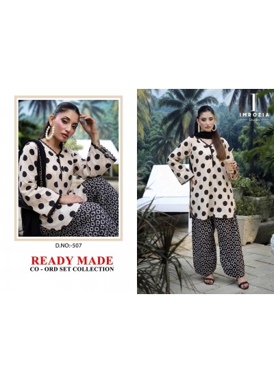 New Launch | Imported Satin Polka Dot Series | Ready Made