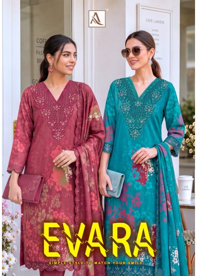 ALOK SUIT | EVARA Premium Designer Collection