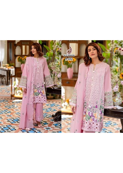 Pakistani Cotton Embroidered Suit