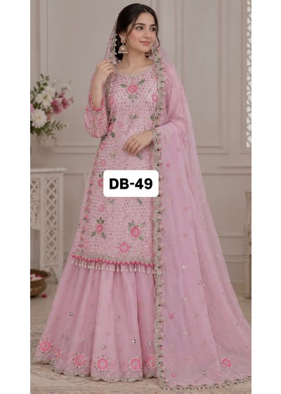 Designer Heavy Faux Georgette Palazzo Set
