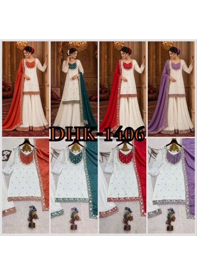 DHK-1406 Pure Chinon Silk Designer Collection