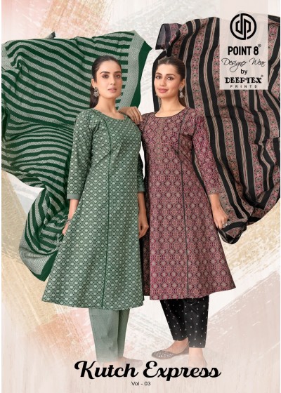 DEEPTEX | Kutch Express Vol. 3 | 100% Cotton Readymade Suit