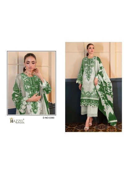 MARIA B 0390 | Luxury Lawn Cotton Suit