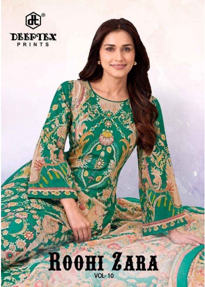 DEEPTEX ROOHI ZARA KARACHI Vol-10 | Heavy Lawn Collection