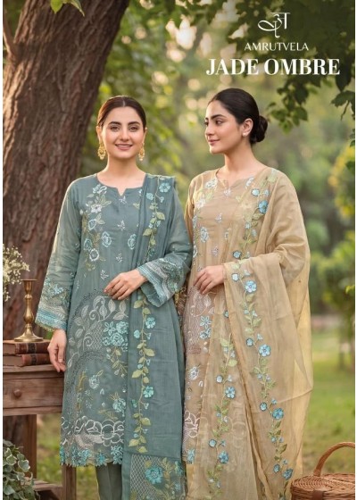 AMRUTVELA TEXTILE | JADE OMBRE Designer Collection
