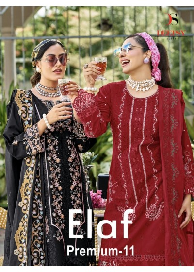 ELAF Premium-11 | Luxury Lawn Suit | DEEPSY SUITS